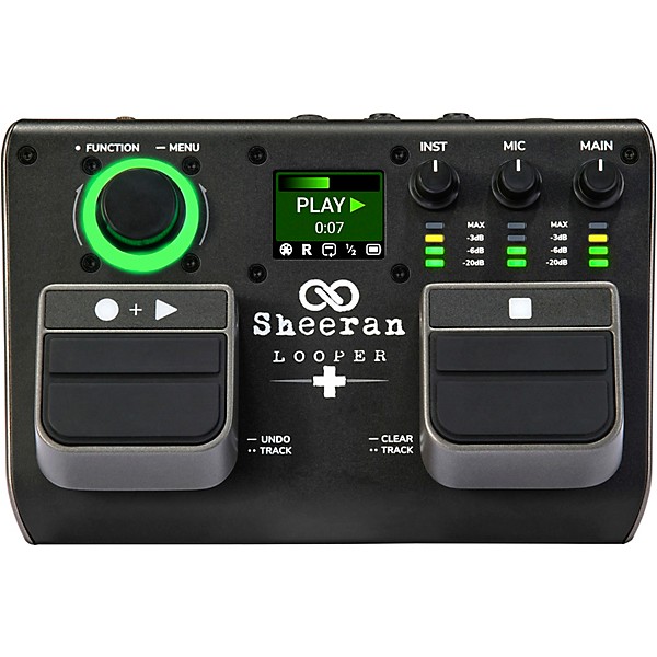 Sheeran Looper Sheeran Busker Portable Battery-Powered Speaker With Sheeran Looper + Pedal