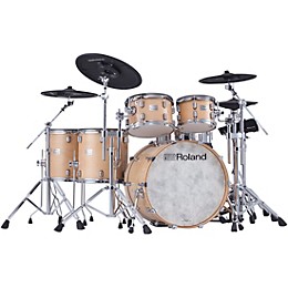 Roland VAD716 V-Drums Acoustic Design Electronic Drum Kit Gloss Natural Finish