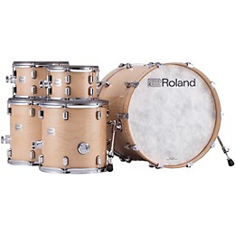 Roland VAD716 V-Drums Acoustic Design Electronic Drum Kit Gloss Natural Finish