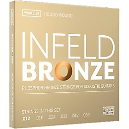 Thomastik Infeld Bronze Phosphor Bronze Acoustic Guitar Strings Medium Light (12 - 53)