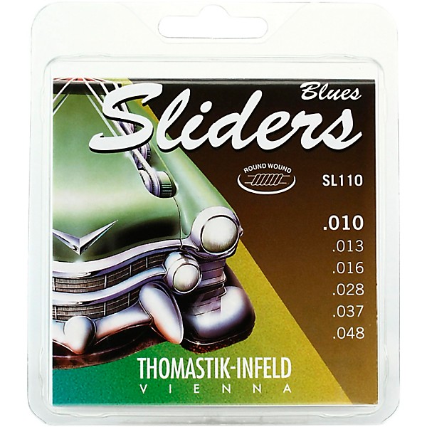 Thomastik Blues Sliders Electric Guitar Strings Medium Light (10 - 48)