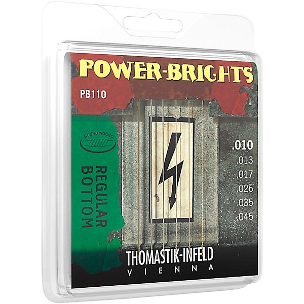 Thomastik Power-Brights Electric Guitar Strings Medium Light (10 - 45)