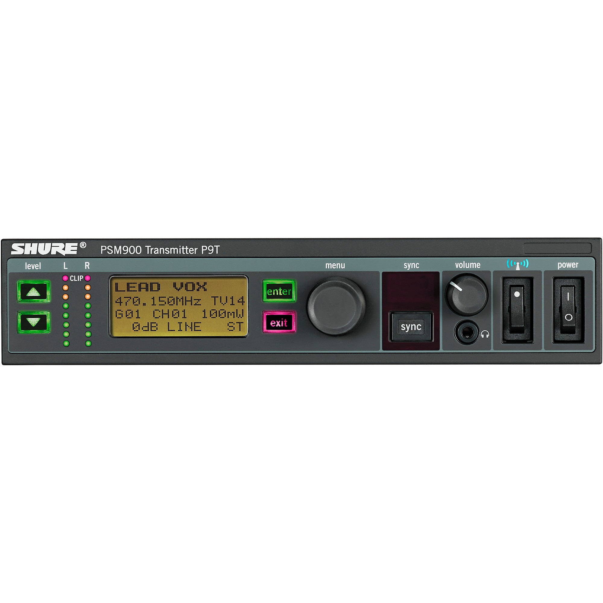 Shure PSM 900 Personal Monitor System With Rackmountable