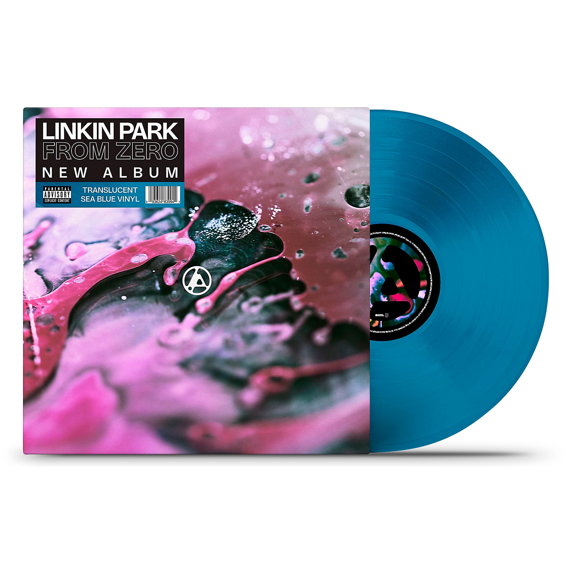 WEA Linkin Park - From Zero (Translucent Sea Blue) [LP] | Guitar Center