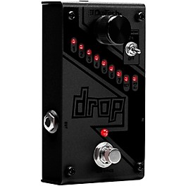 DigiTech Drop Blackout Limited Edition Polyphonic Drop Tune Pitch-Shifter Guitar Effects Pedal Black