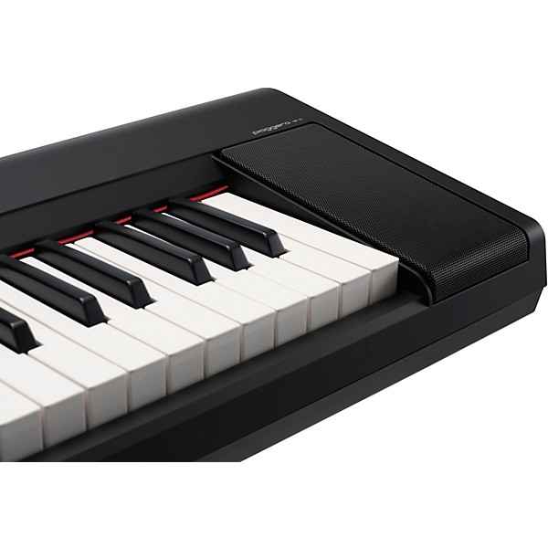 Yamaha Piaggero NP-15 61-Key Portable Keyboard Essentials Bundle Black