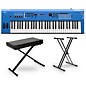 Yamaha MX61 61-Key Music Production Synthesizer Essentials Bundle Blue thumbnail