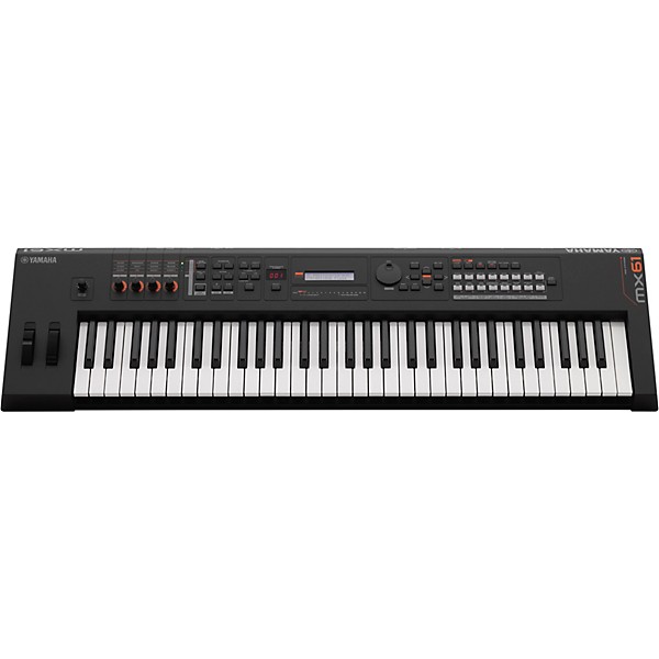 Yamaha MX61 61-Key Music Production Synthesizer Essentials Bundle Black