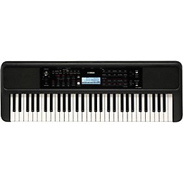 Yamaha PSRE383 61-Key Portable Keyboard Essentials Bundle