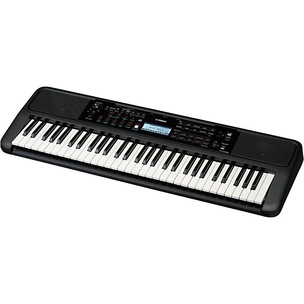 Yamaha PSRE383 61-Key Portable Keyboard Essentials Bundle