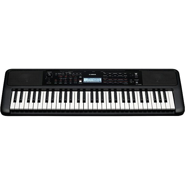 Yamaha PSRE383 61-Key Portable Keyboard Essentials Bundle