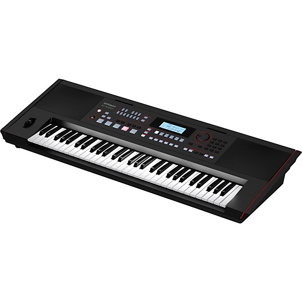 Roland E-X50 Arranger Keyboard Essentials Bundle Black