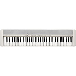 Casio CT-S1 76 Portable Keyboard Essentials Bundle White