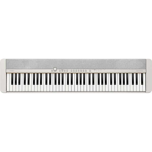 Casio CT-S1 76 Portable Keyboard Essentials Bundle White