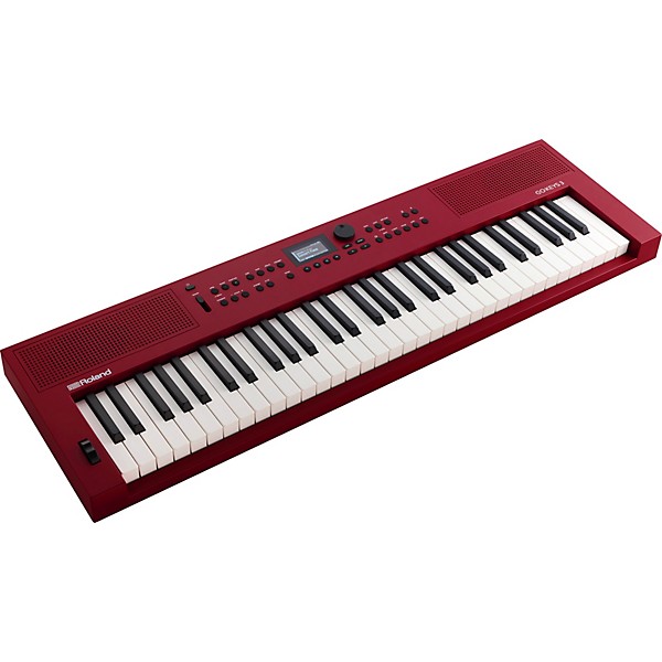 Roland GO:KEYS3 Music Creation Keyboard Essentials Bundle Dark Red