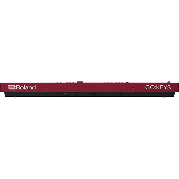 Roland GO:KEYS3 Music Creation Keyboard Essentials Bundle Dark Red