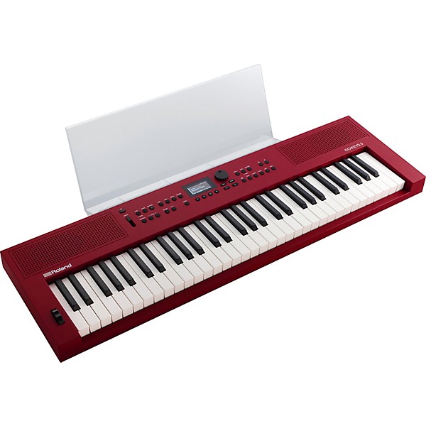 Roland GO:KEYS3 Music Creation Keyboard Essentials Bundle Dark Red