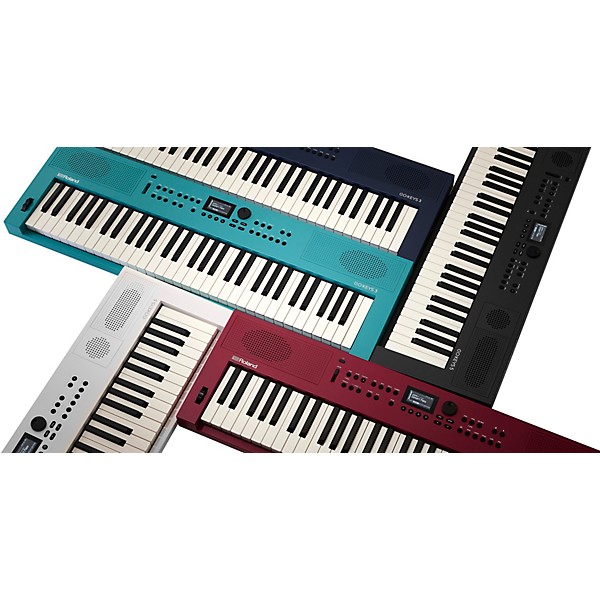 Roland GO:KEYS3 Music Creation Keyboard Essentials Bundle Midnight Blue