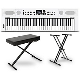 Roland GO:KEYS5 Music Creation Keyboard Essentials Bundle ... Roland GO:KEYS5 Music Creation Keyboard Essentials Bundle White