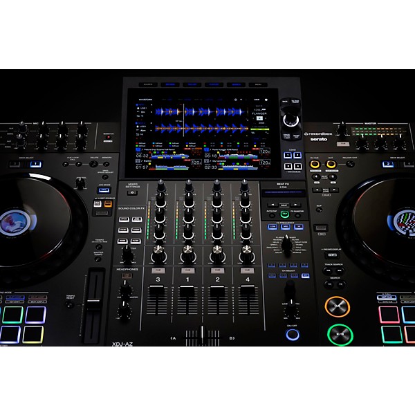 AlphaTheta XDJ-AZ 4-Channel Professional All-in-One DJ System Black