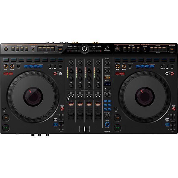 AlphaTheta DDJ-GRV6 Performance DJ Controller With Groove Circuit for rekordbox and Serato Black