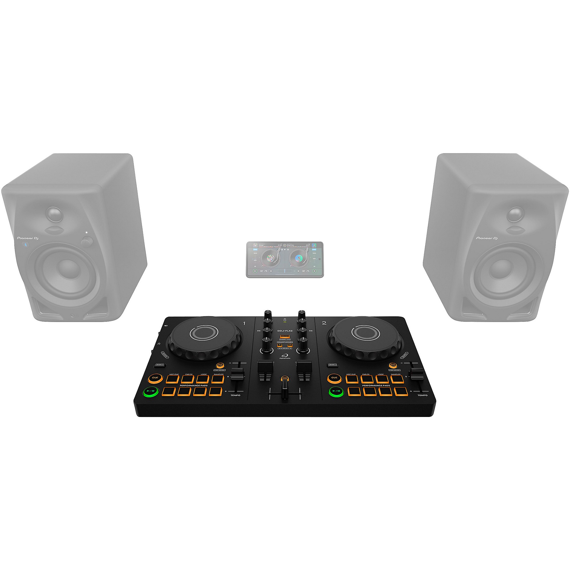 Open Box AlphaTheta DDJ-FLX2 Entry-Level DJ Controller for