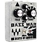 Death By Audio Bass War Fuzz/Distortion/Bass Effects Pedal Silver