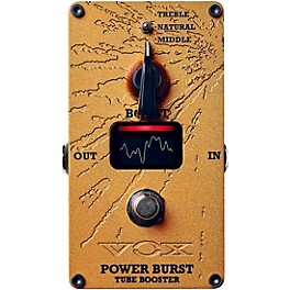 VOX Valvenergy Power Burst Boost Effects Pedal Orange