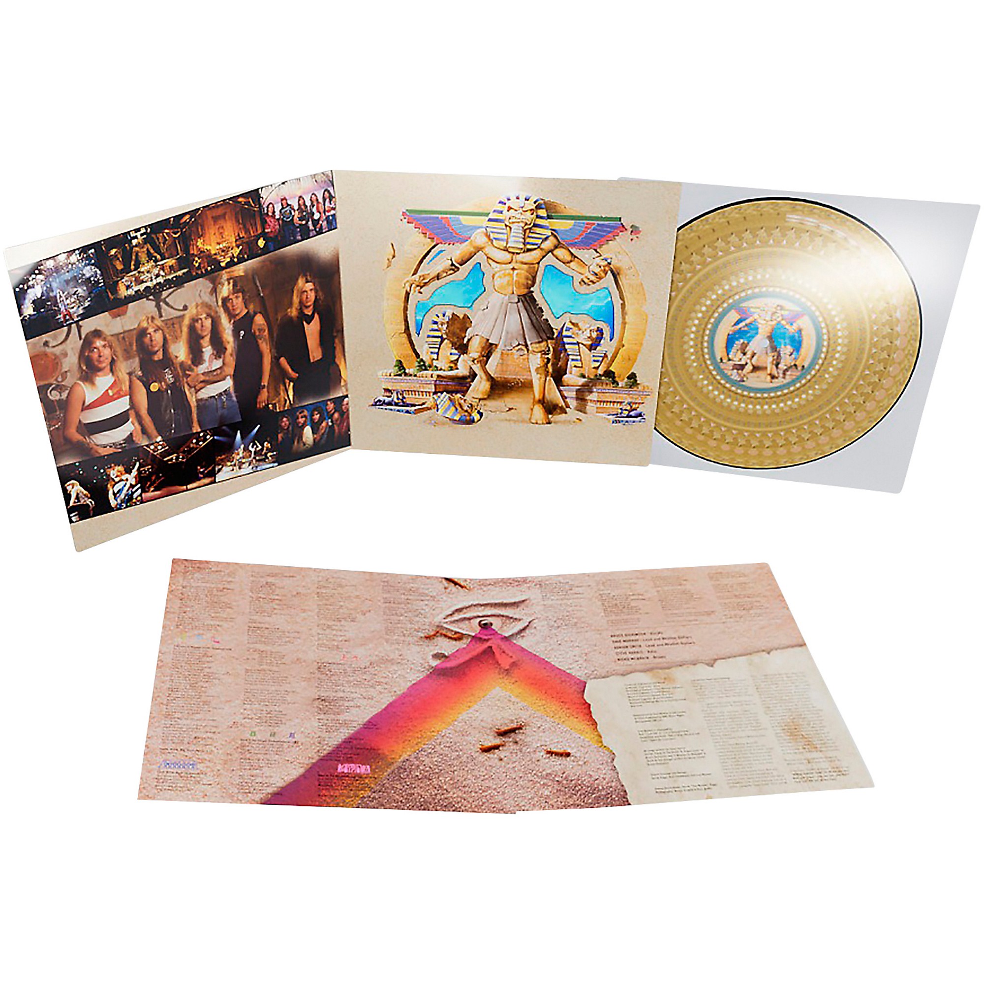 洋楽 Iron Maiden - Powerslave Zoetrope Amazon.com: POWERSLAVE [40TH ANNIVERSARY LIMITED EDITION ZOETROPE
