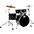 PDP by DW Mainstage 5-Pi... PDP by DW Mainstage 5-Piece Complete Drum Set With 22" Bass Drum and Paiste Cymbals Black Sparkle