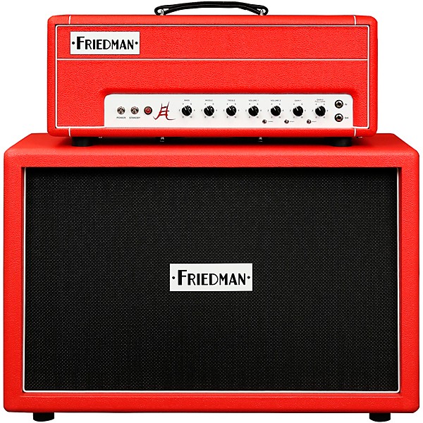 Friedman Jake E Lee Signature 50W Tube Guitar Amp Head and 2X12 Cabinet Stack