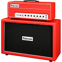 Friedman Jake E Lee Signature 50W Tube Guitar Amp Head and 2X12 Cabinet Stack