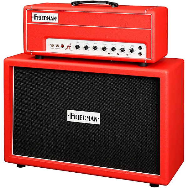 Friedman Jake E Lee Signature 50W Tube Guitar Amp Head and 2X12 Cabinet Stack