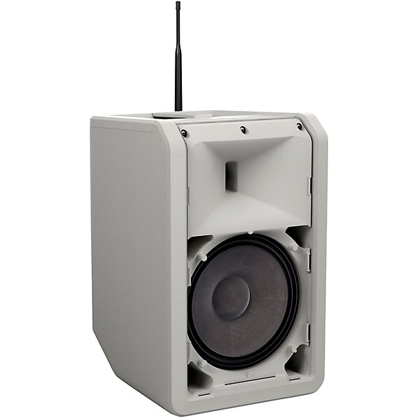 LD Systems ANNY 8 Portable 8" Battery-Powered Speaker With Wireless Headset Mic, Urban Grey