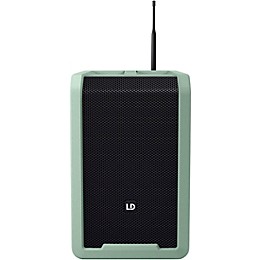 LD Systems ANNY 8 Portable 8" Battery-Powered Speaker With Wireless Handheld Mic, Adventure Green