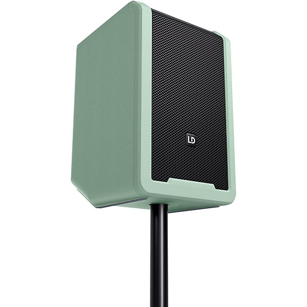 LD Systems ANNY 8 Portable 8" Battery-Powered Speaker With Wireless Handheld Mic, Adventure Green