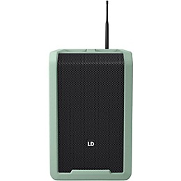 LD Systems ANNY 8 Portable 8" Battery-Powered Speaker With Wireless Headset Mic, Adventure Green