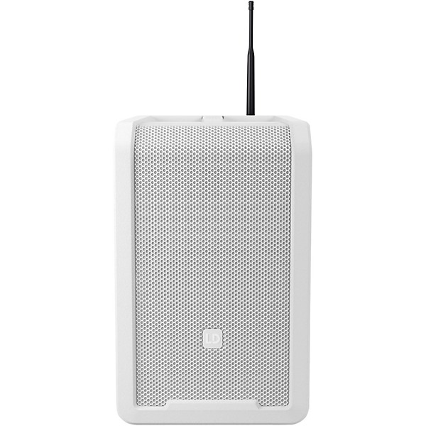 LD Systems ANNY 8 Portable 8" Battery-Powered Speaker With Wireless Headset Mic, Pure White