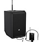 LD Systems ANNY 8 Portable 8" Battery-Powered Speaker With Wireless Headset Mic, Stage Black thumbnail