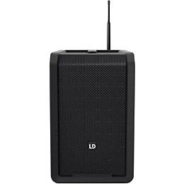 LD Systems ANNY 8 Portable 8" Battery-Powered Speaker With Wireless Headset Mic, Stage Black