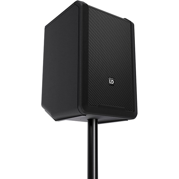 LD Systems ANNY 8 Portable 8" Battery-Powered Speaker With Wireless Headset Mic, Stage Black