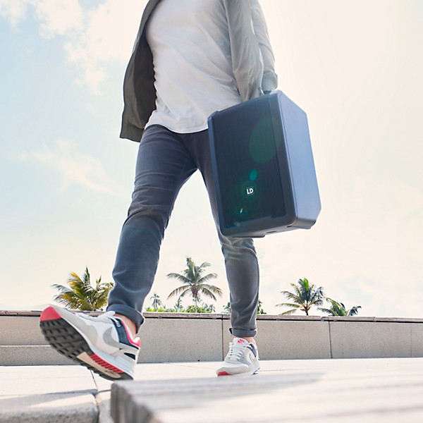 LD Systems ANNY 8 Portable 8" Battery-Powered Speaker, Urban Grey