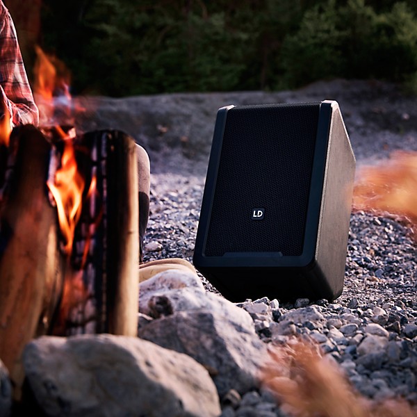 Open Box LD Systems ANNY 8 Portable 8" Battery-Powered Speaker, Stage Black Level 1