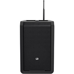 LD Systems ANNY 8 Portable 8" Battery-Powered Speaker With Wireless Handheld Mic, Stage Black