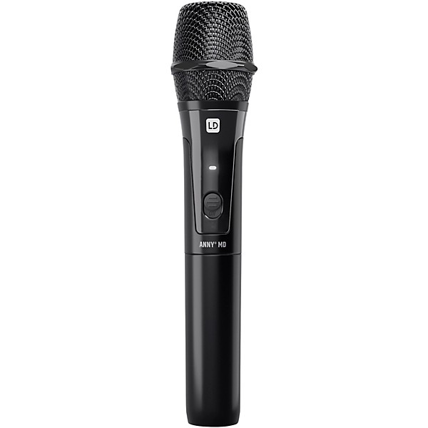 LD Systems ANNY 8 Portable 8" Battery-Powered Speaker With Wireless Handheld Mic, Stage Black