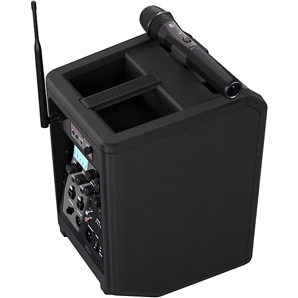 LD Systems ANNY 8 Portable 8" Battery-Powered Speaker With Wireless Handheld Mic, Stage Black