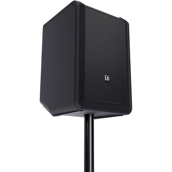 LD Systems ANNY 8 Portable 8" Battery-Powered Speaker With Wireless Handheld Mic, Stage Black