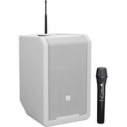 LD Systems ANNY 8 Portable 8" Battery-Powered Speaker With Wireless Handheld Mic, Pure White