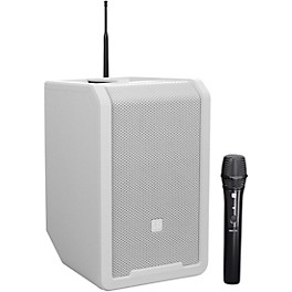 LD Systems ANNY 8 Portable 8" Battery-Powered Speaker With Wireless Handheld Mic, Pure White