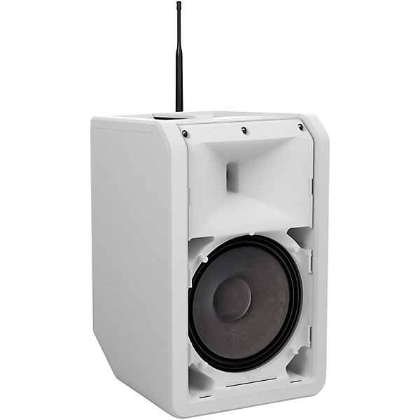 LD Systems ANNY 8 Portable 8" Battery-Powered Speaker With Wireless Handheld Mic, Pure White